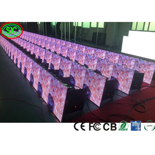 HD Indoor Advertising Led Display Screens Led Panels 500*500mm P3.91 Led Video Wall Flexible Led Module