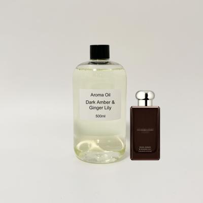 Black Amber And Ginger Lily Essential Oil 500ml For Scent Marketing OEM ODM