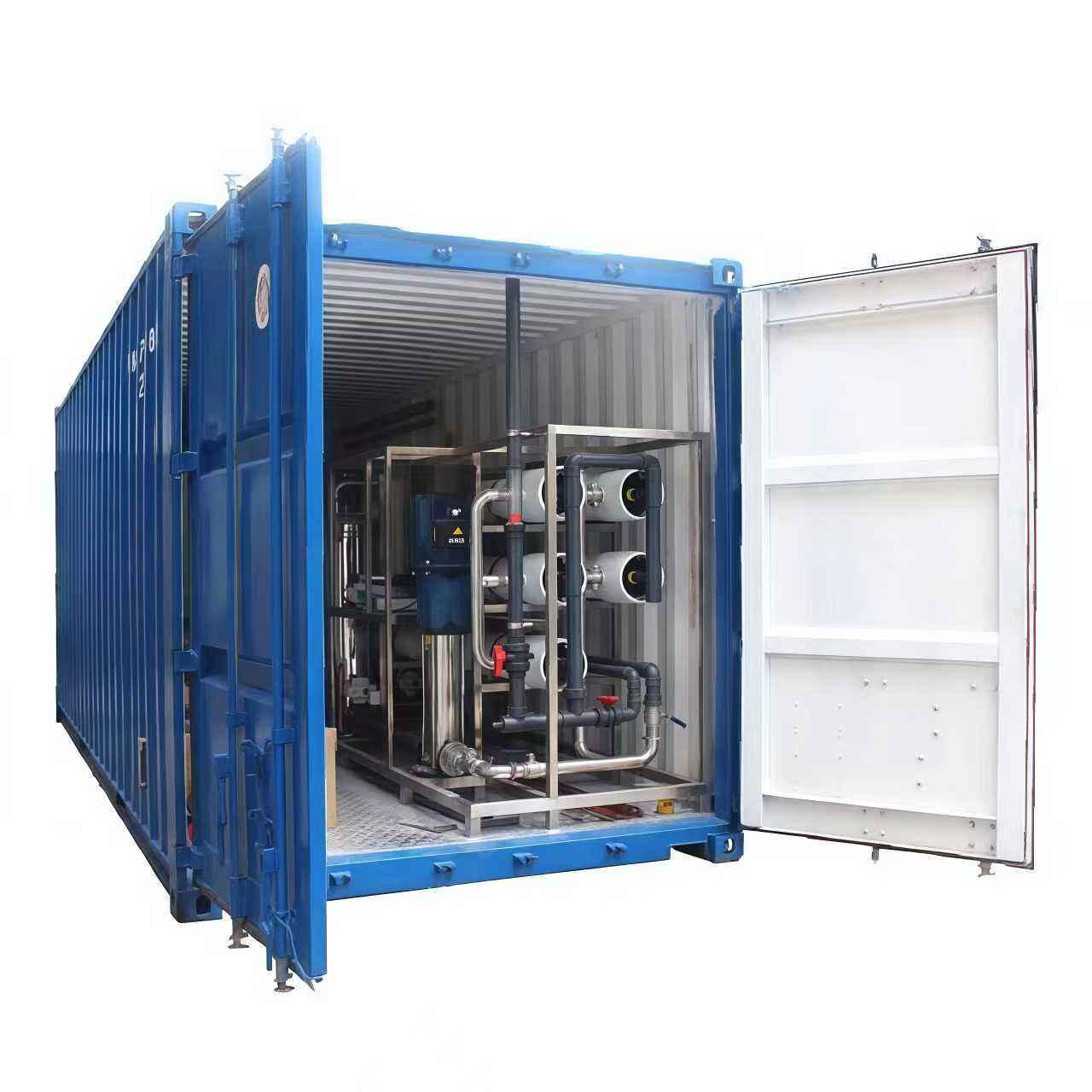 200 m³/day Integrated UF RO Containerized Water Treatment System with 70% Recovery Rate in 40ft Container