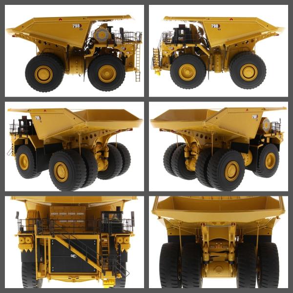 Diecast Masters 1:50 cat 798AC Super Large Mining Haul Truck Die-cast Model 85671