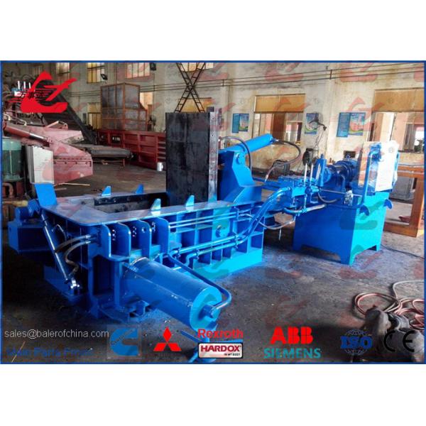 Aluminum Profiles Light Metal Baler Press High Capacity Y83-125 Model 18.5kW For Metal Recycling Plant