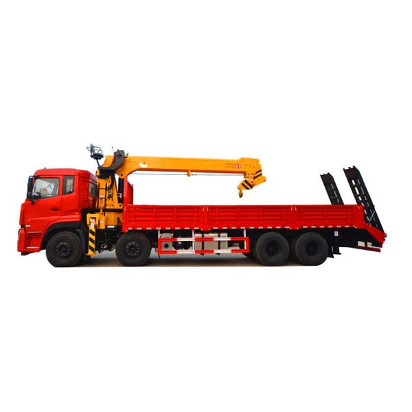 Stiff Boom 20 Ton Mobile  Lorry Crane  For DongFeng Chassis