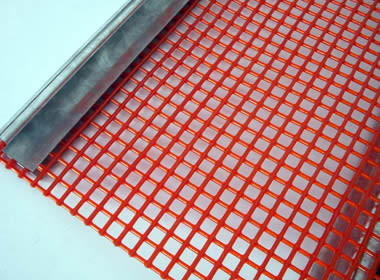 Square Pu Steel Core Polyurethane Screen Mesh For Wet Or High Humidity Screening