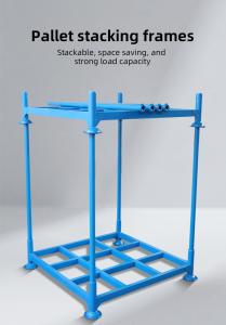 Q235 Steel Metal Pallet Stacking Racks 1000mm 1200mm 1500mm 2000mm Height