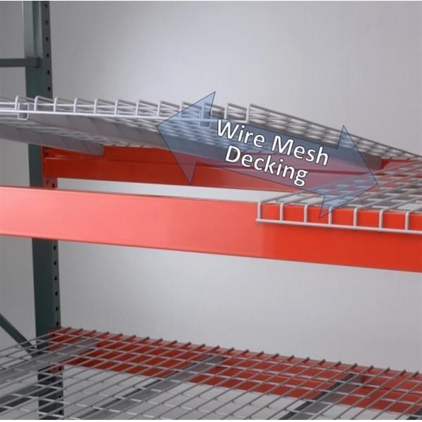 Powder Coating Wire Mesh Decking Pallet Rack 1000kg Mesh Gauge