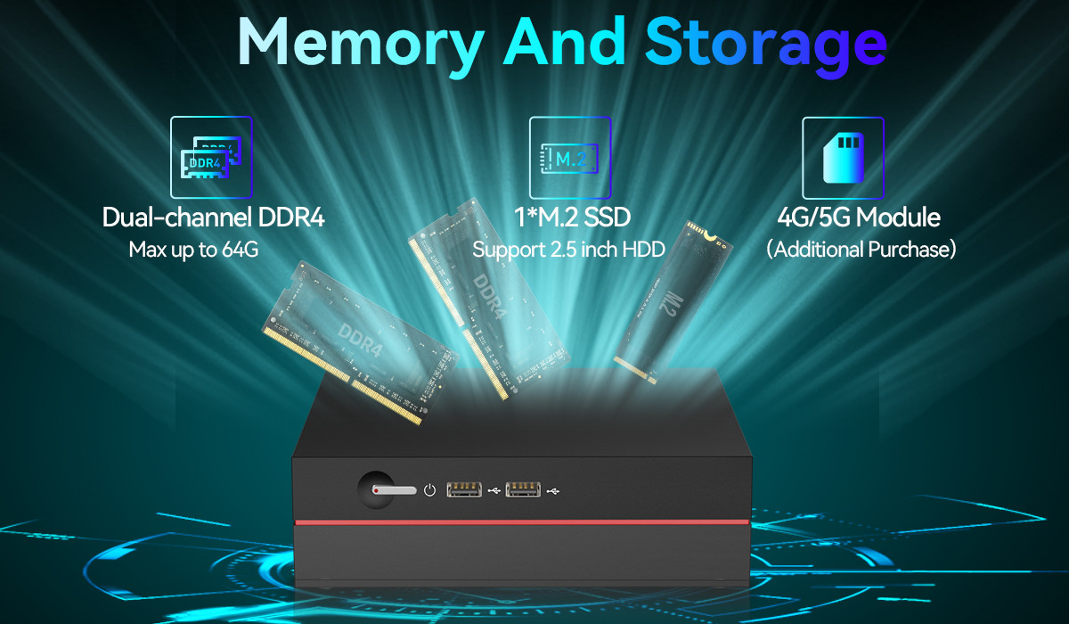 Intel Core i7 12700H Мини портативный игровой ПК DDR4 4 ГБ Дискретная графическая карта Мини ПК