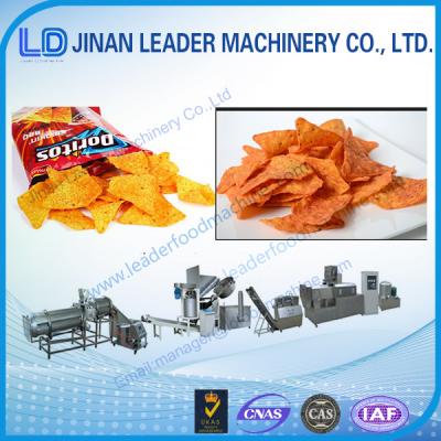 Multi-functional wide output range doritos crash food processing machine