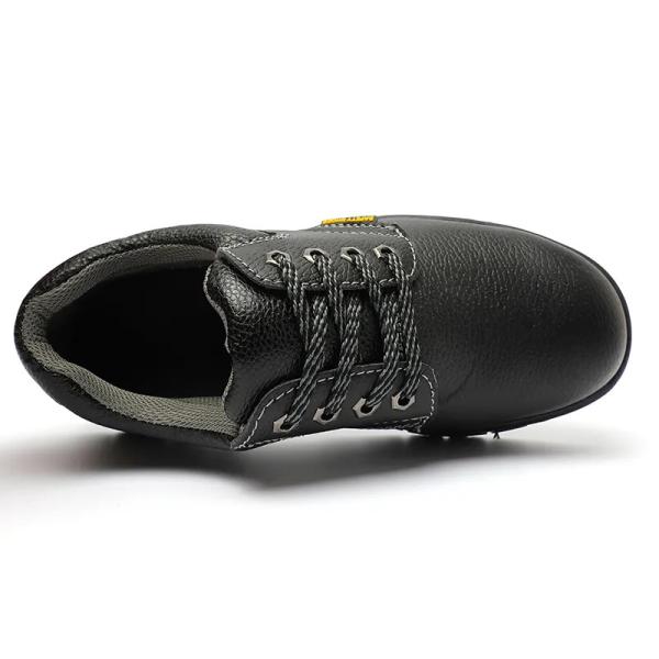 Mental toe Black Unisex Shoes Unisex Synthetic Upper Material Shoes Slip Resistant