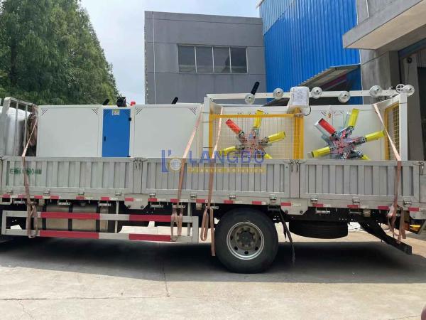 16-160MM PE HDPE Pipe Winder Plastic Soft Hose Coiler Machine With Single Double Station And Coiling Speed 0.1-10m/min