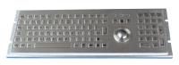 Le clavier F-N de bâti de panneau robuste mini par taille verrouille le support de panneau arrière de boule de commande