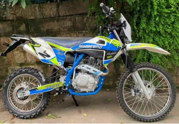 Hus200 Air Cooling 200cc Dirt Bike CG Engine With Mechanical Speedometer