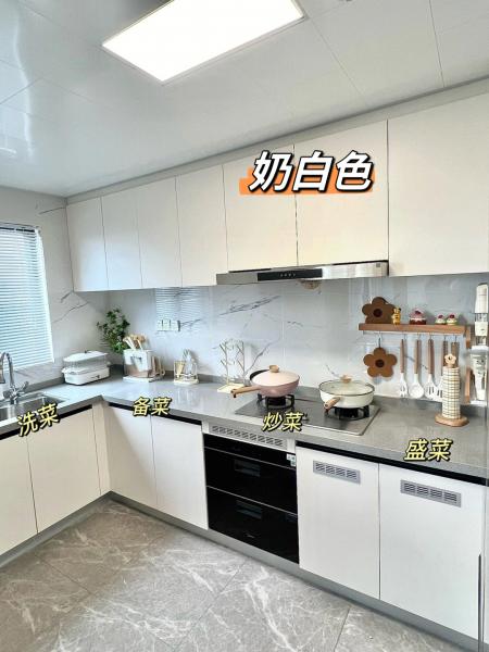 Hardwood Materials Home Furniture Wholesale Custom Kitchen Cabinet Cupboard