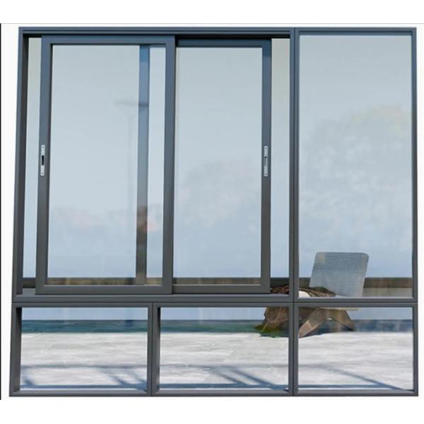 SKATE 85 Series Sliding Windows Affordable And Resilient Aluminum Design For Longevity