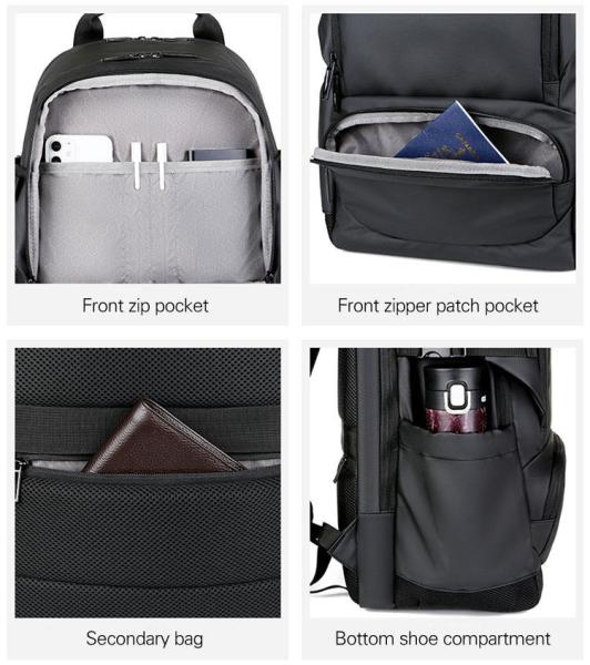 Multi functional Classic Fashion Laptop Backpack for Men Camping Outdoor Custom Logo Travel Sport Backpack with USB