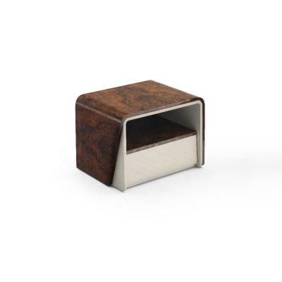 Armário moderno 0.45m da cabeceira de Nightstand da parte superior de mármore italiana luxuosa
