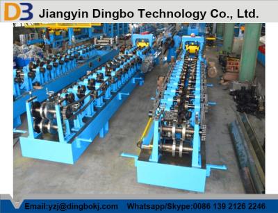 13-15 linhas Purlin C de rolos roll forming machine / achatamento deviceC80