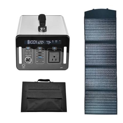 Household 1000wh 270000mah Portable Solar Power Kits