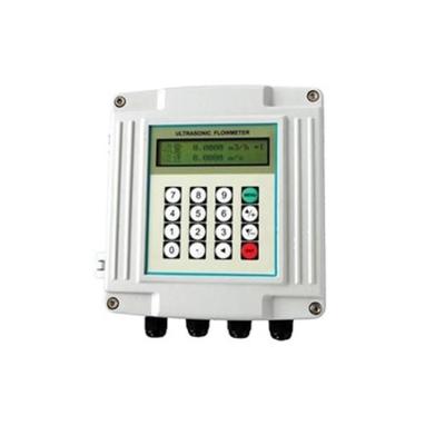 DN15mm ao medidor de fluxo ultrassônico fixado na parede grande LCD de 6000mm com luminoso