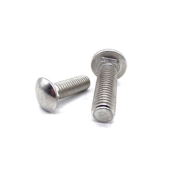 Grade 5 Stainless Steel  3 / 8 Round Head Carriage Bolt