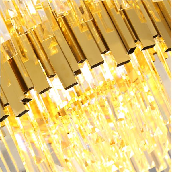 Блеск CCC ISO9001 Кристл люстры потолка круга комнаты прожития оформления свадьбы