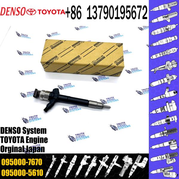 DENSO Hilux Diesel Injector 23670-0R030 23670-0R140 23670-0R190 095000-7670