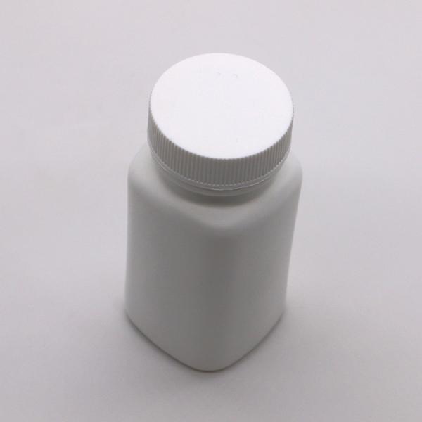 Collier et matériau de base Vial en plastique HDPE 105 ml pour le stockage de liquide stérile