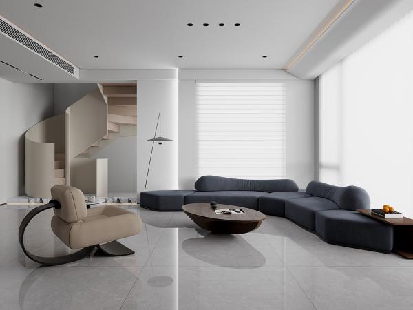 Non-Slip Indoor Floor Gray Marble Polished Sintered Stone Slabs 1200x1200mm For Apartment