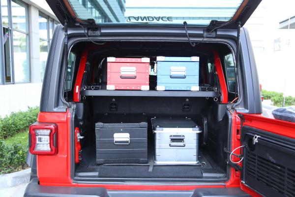 Trunk Mount Rear Cargo Rack for Jeep Wrangler Interior Customized Trunk Accessories
