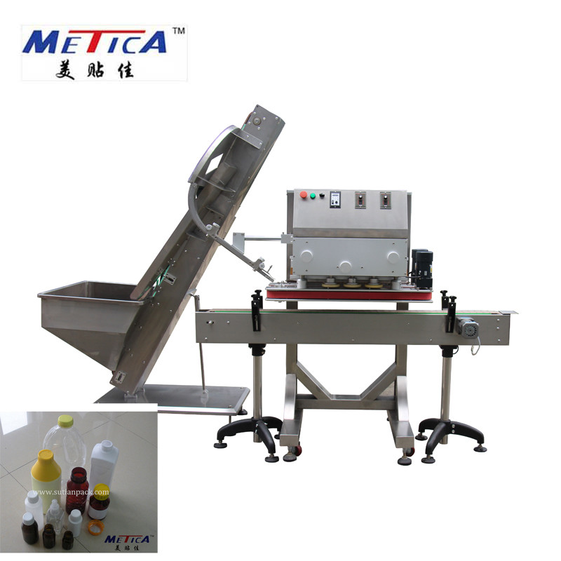 Cappers 1800BPH-9000BPH шпинделя машины автоматической пластиковой бутылки METICA покрывая