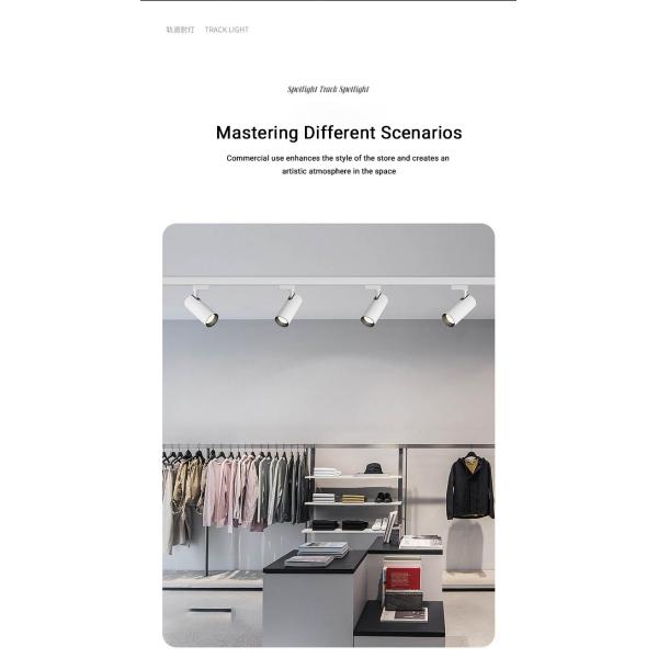 90lm/w Lamp Luminous Efficiency COB Spotlights for Clothing Stores and Sky Lanterns