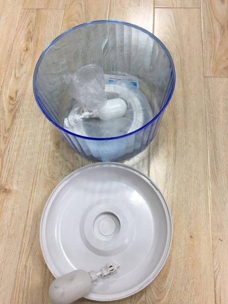 potenciômetro plástico branco da água 13L mineral/potenciômetro purificador da água potável para o distribuidor da água