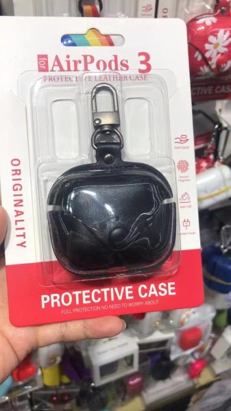 Wireless Headset Protective Case Bluetooth Leather Airpod Case For Airpods Pro