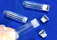 tubo de ensaio claro de quartzo SIO2 da linha de parafuso 2.2g/Cm3