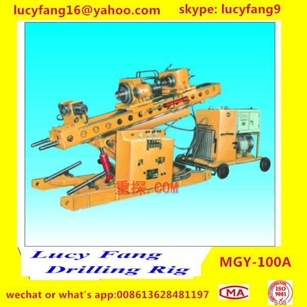 Hot Sale MGY-100A anchor and micropile hole drilling rig with double head