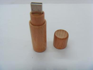 Memoria USB de madera natural AT-101M