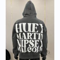 Streetwear Custom 3D Puff Print 500gsm Cotton Heavyweight Blank Men's Sweatshirts Puff Printing Pullover Hoodie