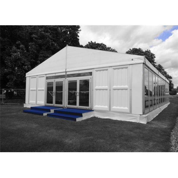 Waterproof Glass Wall Tents Outdoor White Garden Pavilion Canopies
