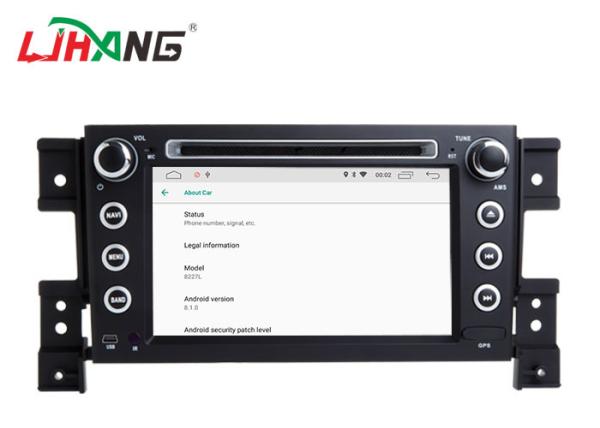 GPS Navigation SUZUKI Car DVD Player Bluetooth - Enabled PX6 RK3399 Cortex-A72 Eight Core
