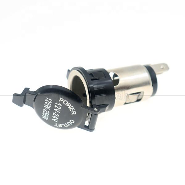 12v 24v impermeable Gap coche encendedor de cigarrillos mujer conector de carga de energía adaptador para motocicleta