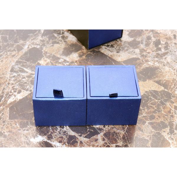 Fashion creative personalized small single cufflink box customized your cufflink packaging