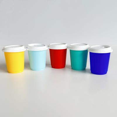 Disposable PP Cup with 35ml Capacity Food Grade Plastic Capsule Cup for Customized Logo Packaging