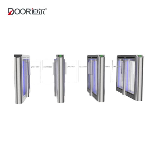 Porta Speedlanes RS485 da barreira do balanço do aeroporto 100w 0.3s