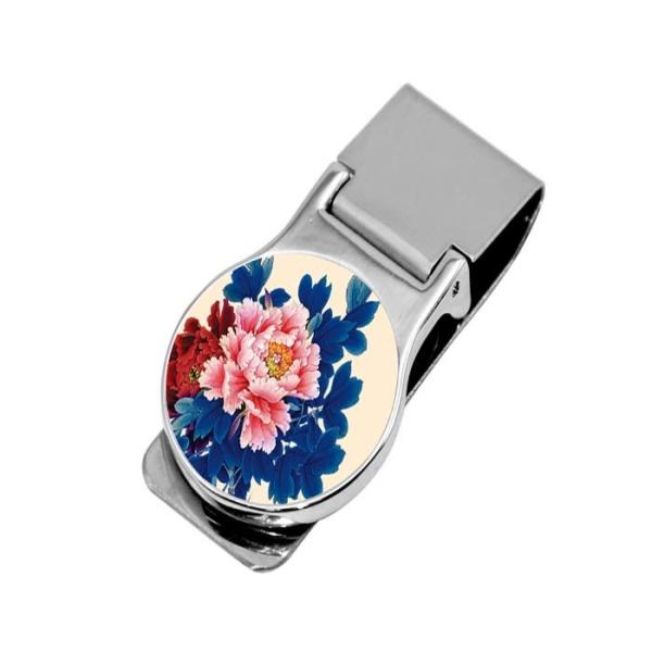 Personalized Office Decor Stainless Steel Sublimation Blank Money Clips For Father Gifts Business Use
