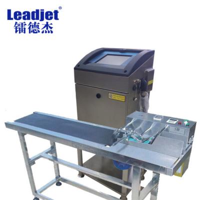 Linhas máquinas da impressora a jato de tinta 1-4 de Leadjet da data de expiração de impressão industriais do Inkjet