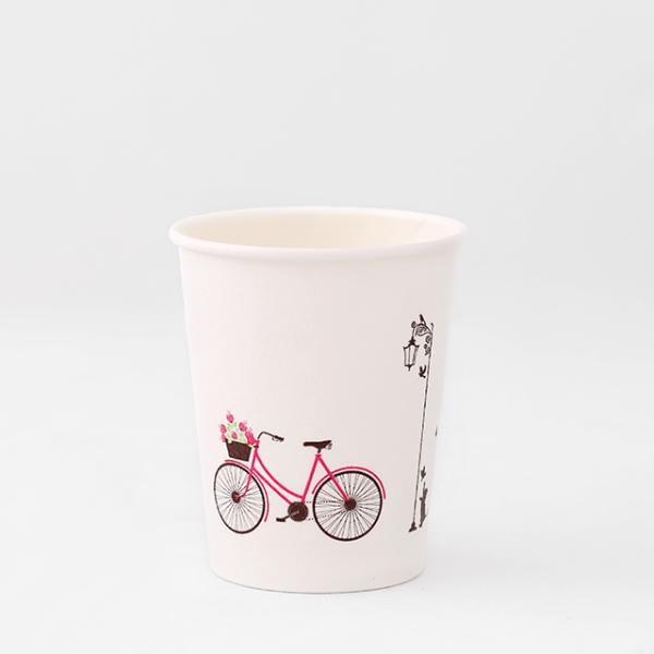 Gobelet en papier simple paroi personnalisé 4oz 8oz 12oz 16oz 22oz