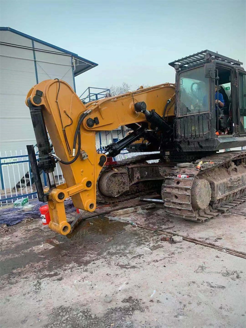 High Quality Excavator Tunnel Arm ZX210 PC138  320D Construction Arm for Sale , Excavator Shorten Arm