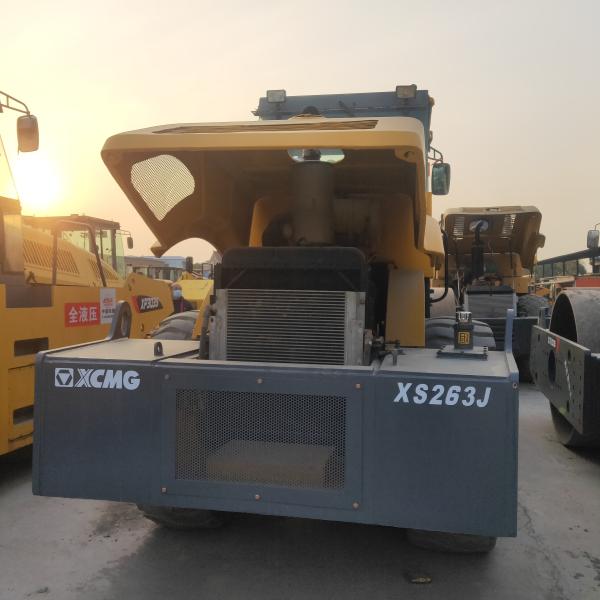 XS263J Road Roller Second Hand XCMG Vibratory Roller Machinery