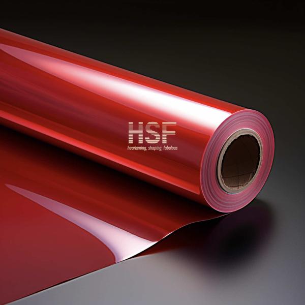 36 μM Red PET Non Silicone Coated Release Film For Electronics, Medical, Automotive And Printing Etc