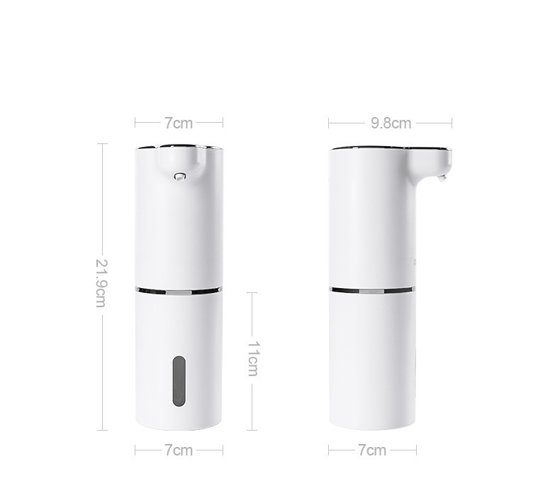 перезаряжаемые Bathroom распределителя 300ML Touchless мыла датчика 800mAh белый