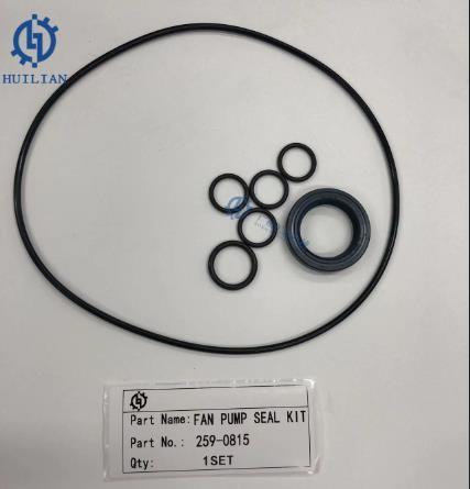 Bomba hidráulica do ventilador 259-0815 10R-8707 Kit de vedação para motor CATEEEEEEE 330D 336D 336D2 340D C9